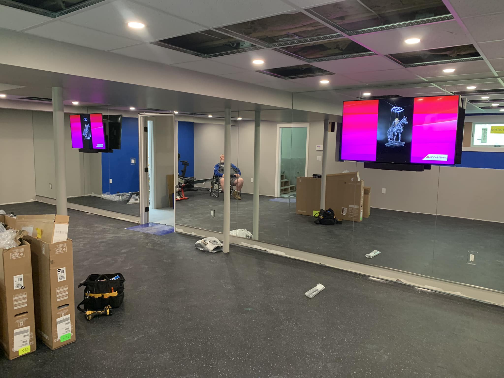 Audio video installation project in Leominster, MA by J&S Audio Video Solutions