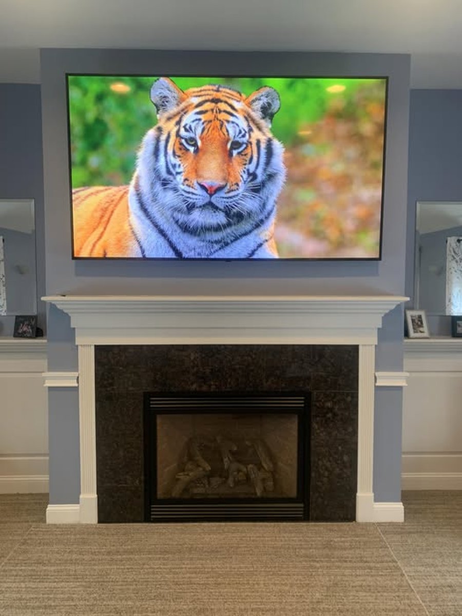 Home theater system installation in Charlton, MA by J&S Audio Video Solutions