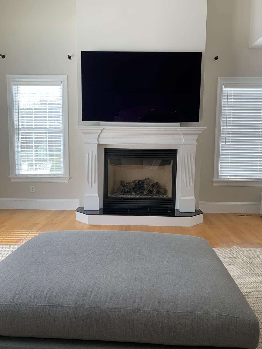 Home theater system installation in Hopkinton, MA by J&S Audio Video Solutions