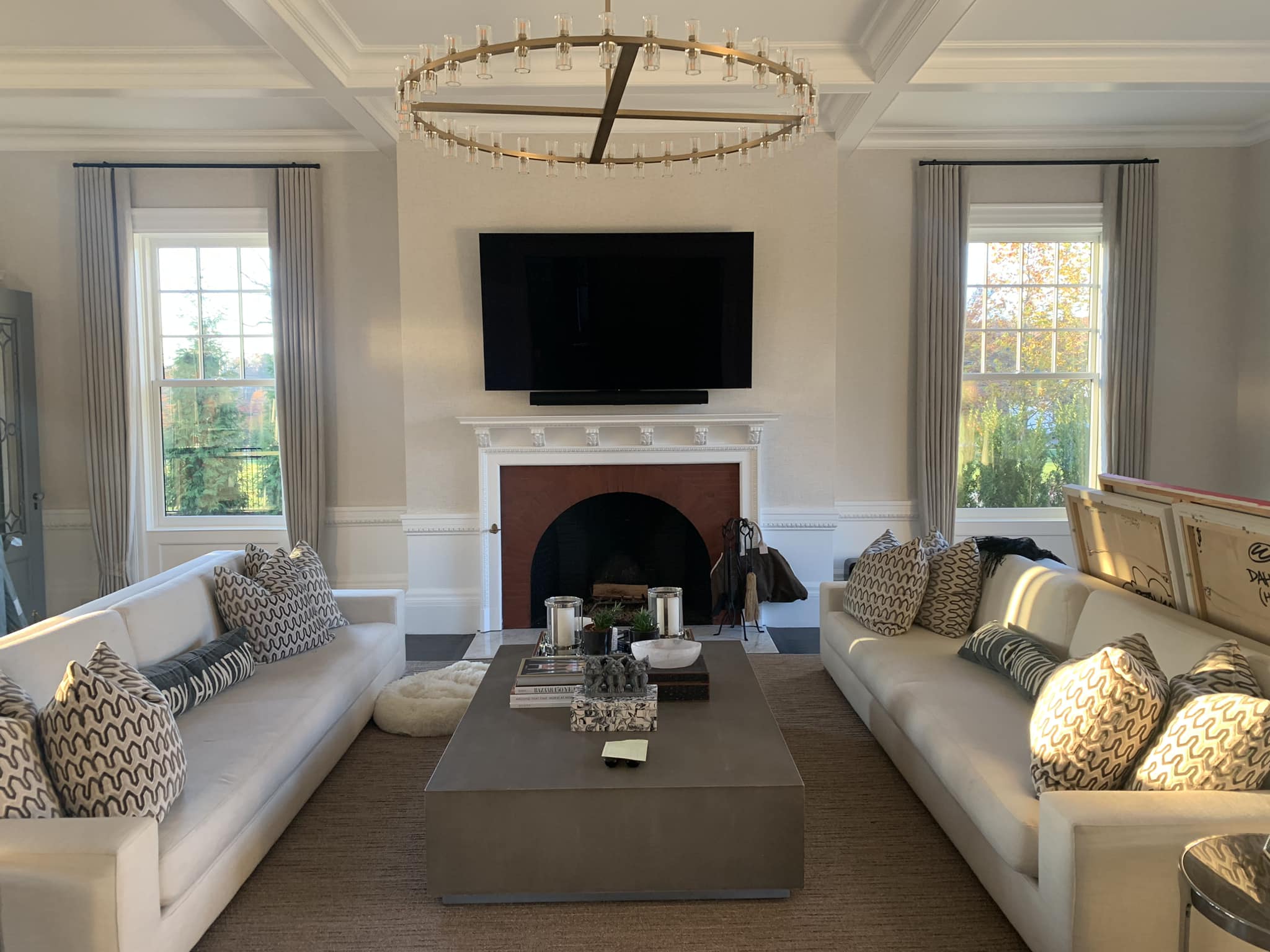 Television and soundbar installation in Southborough, MA by J&S Audio Video Solutions