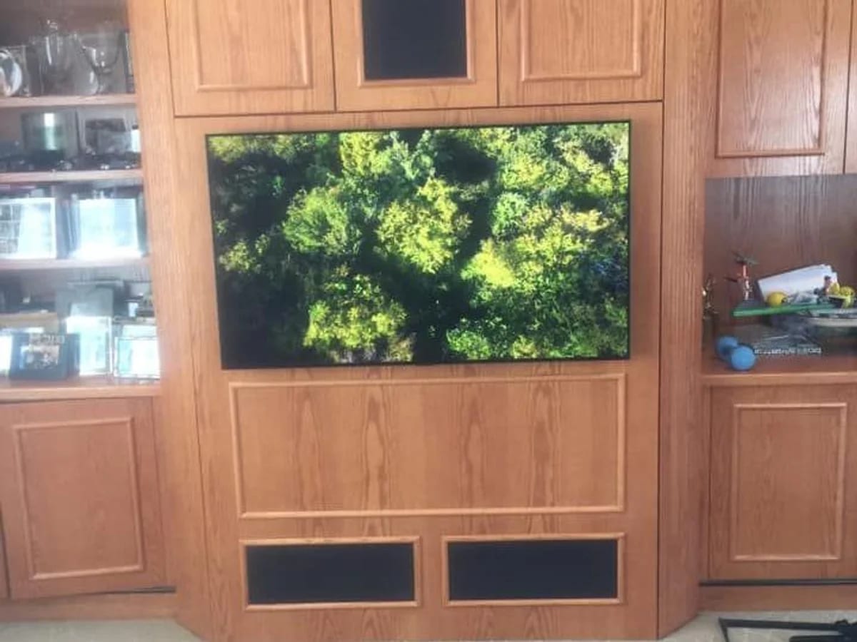 Home audio visual installation in Marlborough, MA by J&S Audio Video Solutions