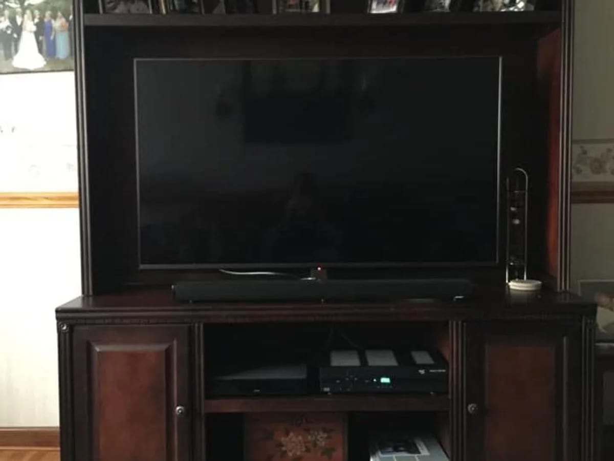 Home entertainment setup with furniture in Webster, MA by J&S Audio Video Solutions