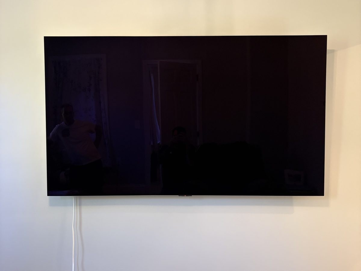 Wall-mounted television in Palmer, MA